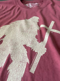 BIGFOOT CROSS GIANT SASQUATCH |  BIGFAITH™ CHRISTIAN T-SHIRT